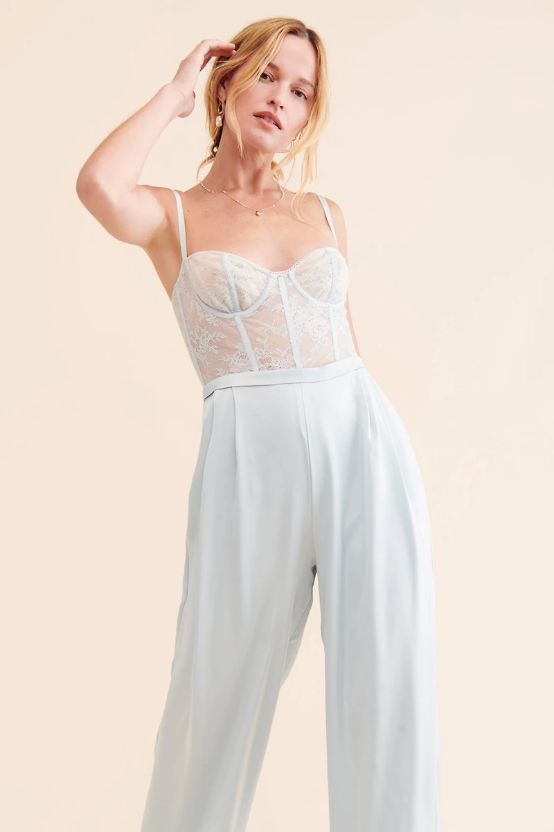 Katie May Tink Lace Jumpsuit