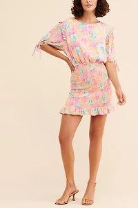 Lost + Wander Sunset Mini Dress