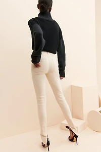 WeWoreWhat Slit Hem Jeans