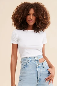 AGOLDE High-Rise Broken Waistband Jeans