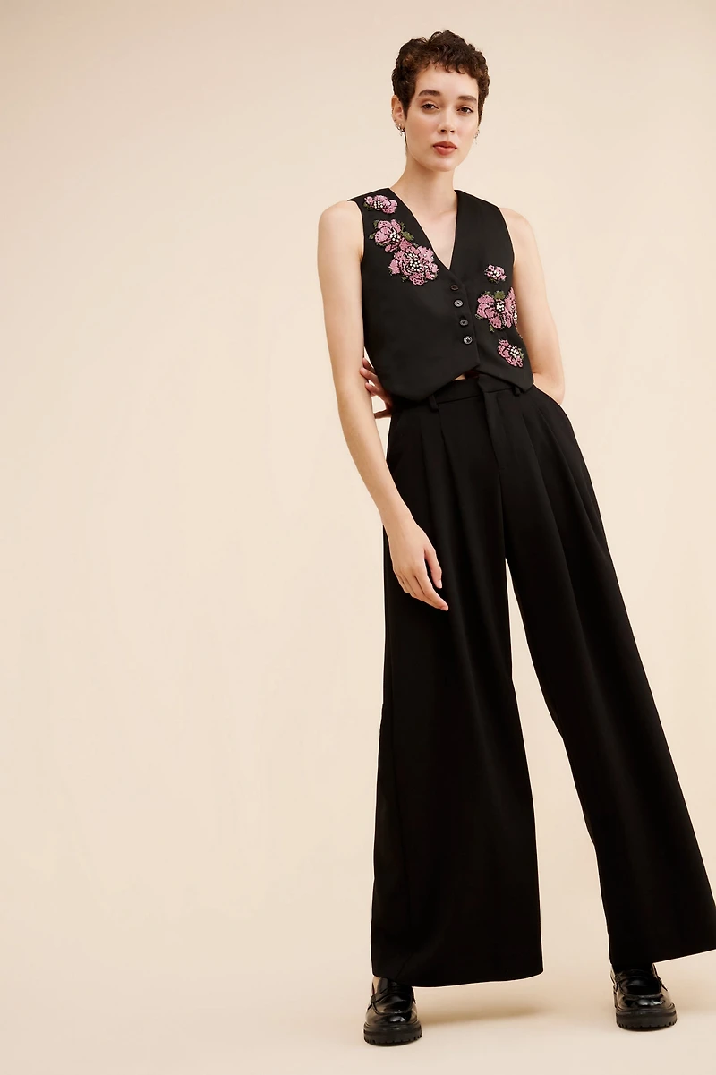 Dhruv Kapoor Embellished Menswear Vest