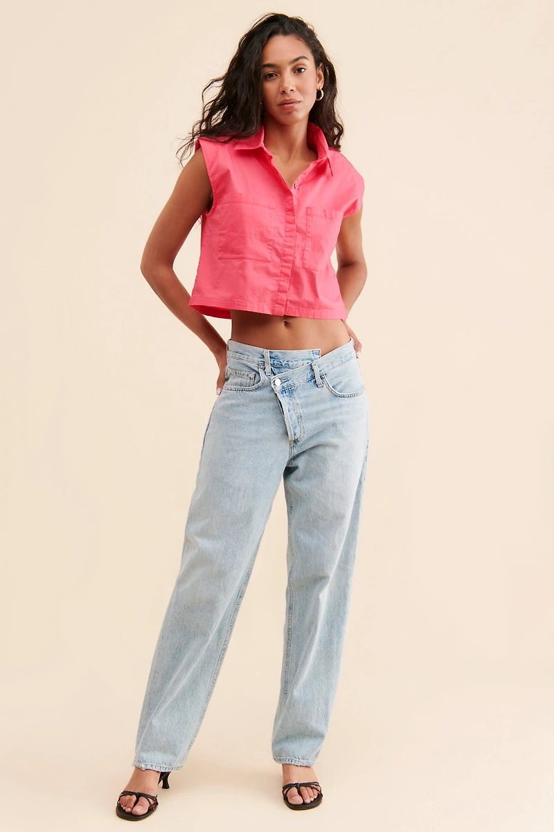 Pistola Liam Sleeveless Buttondown