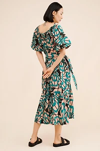 Mirth Capri Tie Midi Dress