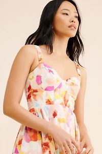 AMUR Kellem Midi Dress