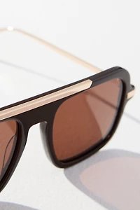 PAST MIDNIGHT The Retro Aviator Sunglasses