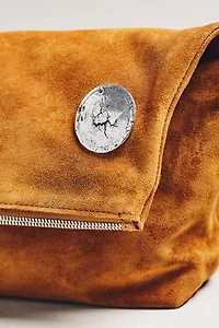 Streets Ahead Suede Clutch
