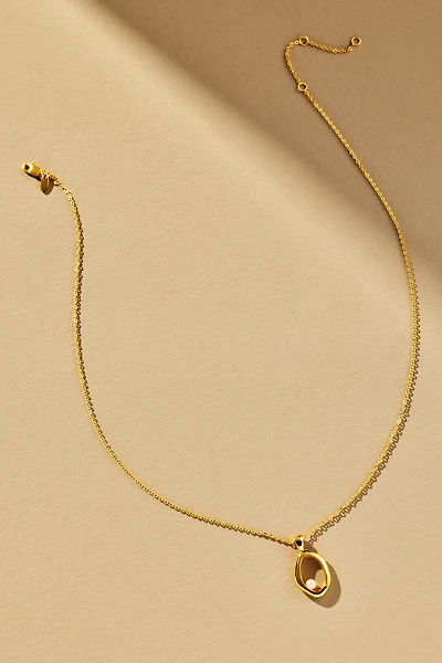 Jackie Mack Pearl Pendant Necklace