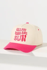 Cheveux Corp. Sun Theme Trucker Hat