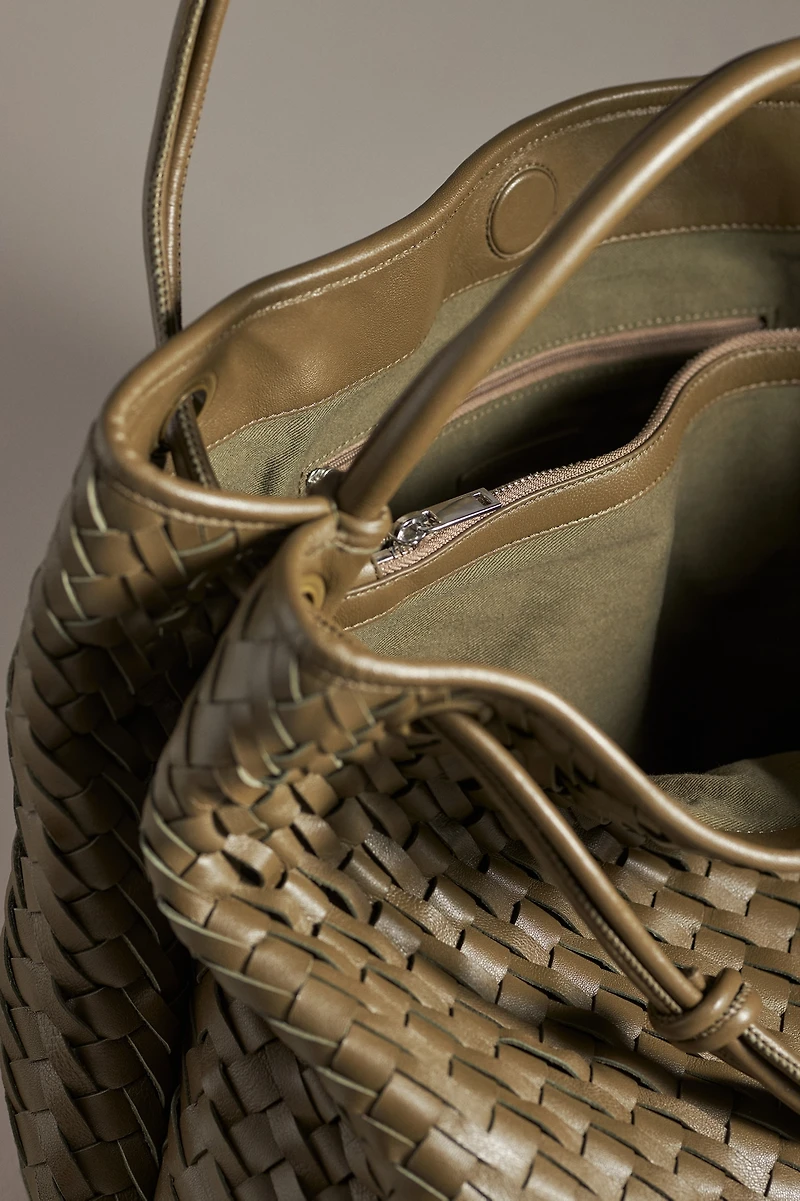 Walter Baker Hazel Woven Leather Tote