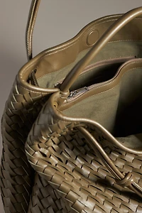 Walter Baker Hazel Woven Leather Tote