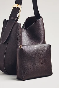 Slouchy Buckle Tote