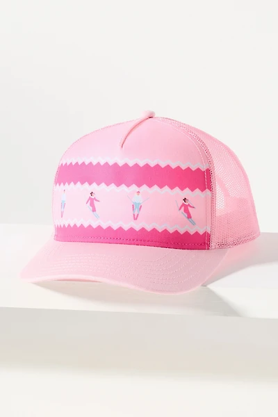 Beach Riot Ski Like a Girl Trucker Hat