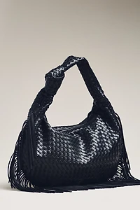 The Brigitte Fringe Satchel by Melie Bianco