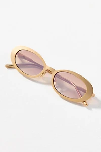 Elisa Johnson Oval Lyric Leigh Sunglasses