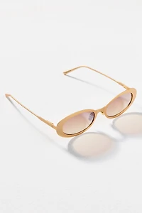Elisa Johnson Oval Lyric Leigh Sunglasses