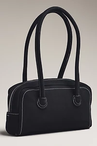 Melie Bianco Kennedy Faux-Suede Studded Shoulder Bag