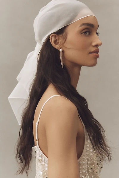 By Anthropologie Weddings Organza Hair Scarf