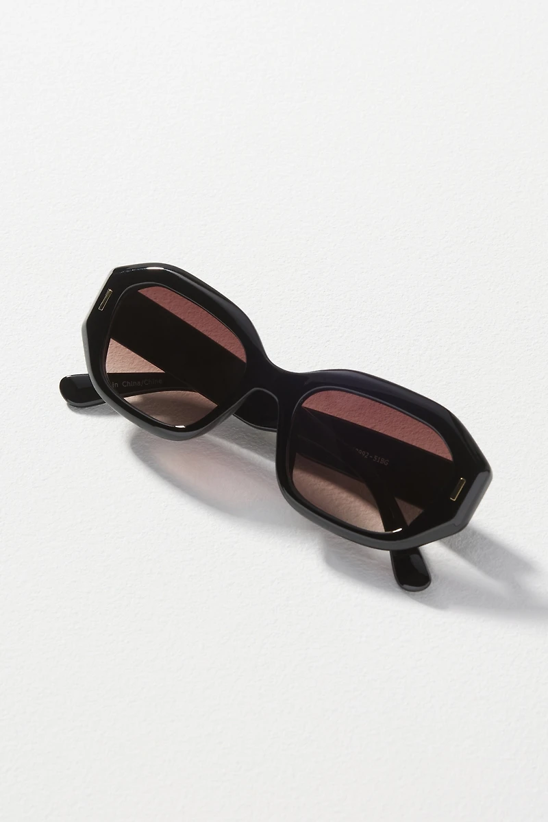 Eyeking Geometric Oval Sunglasses