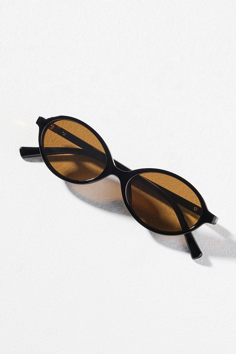 Eyeking Slim Tiny Oval Sunglasses