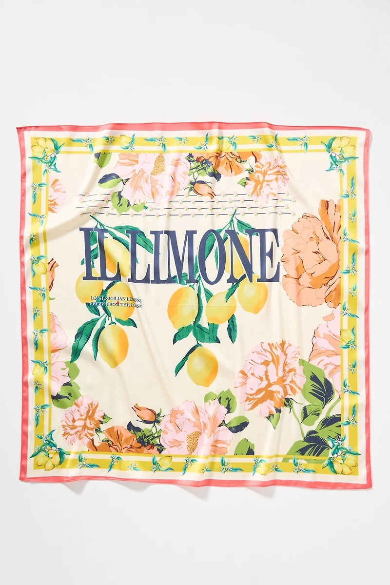 Gardenia Floral Hair Scarf