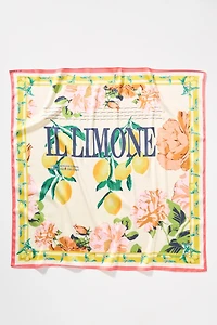 Gardenia Floral Hair Scarf