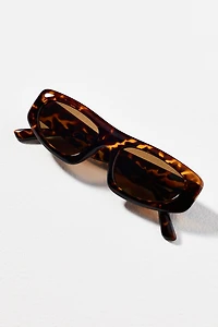 Elite Eyewear Flat Top Rectangle Sunglasses
