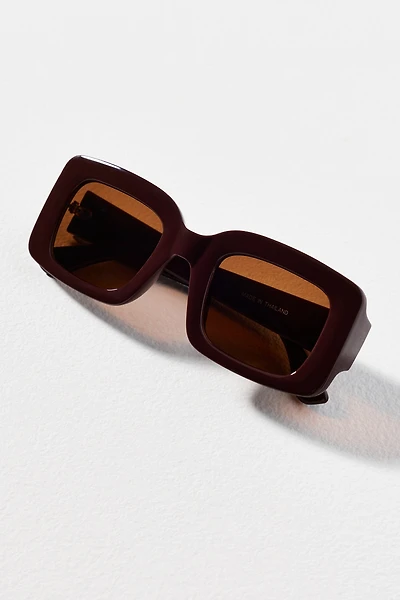 Elite Eyewear Oversized Rectangle Sunglasses