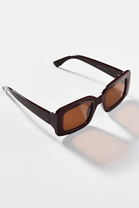 Elite Eyewear Oversized Rectangle Sunglasses