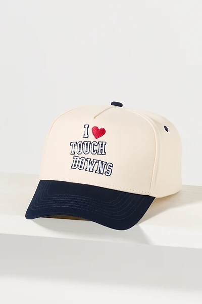 Kenz Kustomz I Heart Touchdowns Trucker Hat
