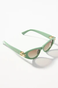 Fifth & Ninth Story Cat-Eye Sunglasses