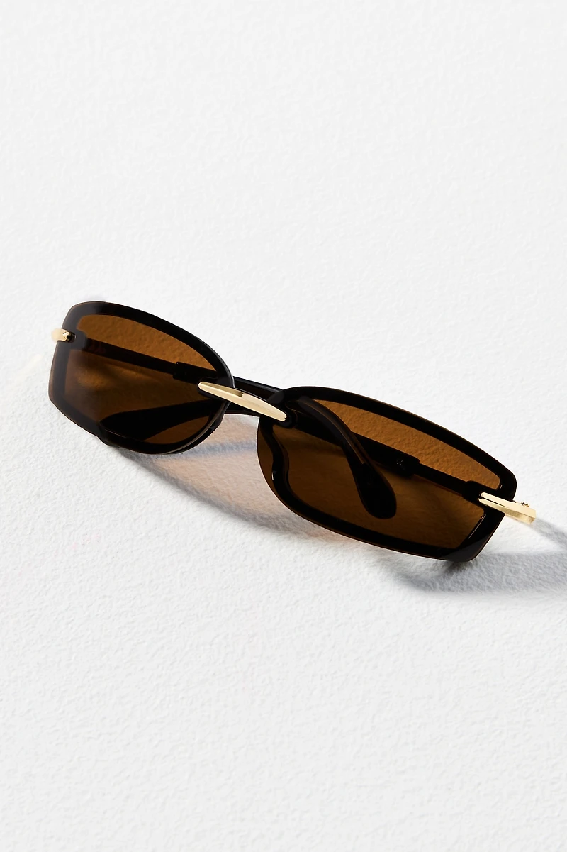 Fifth & Ninth Zuri Rectangle Sunglasses