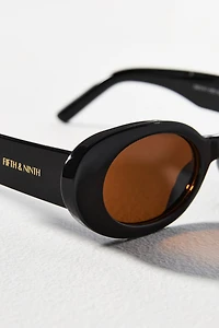 Fifth & Ninth Vivi Oval Sunglasses