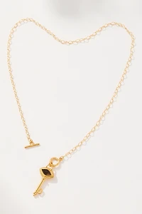 Chan Luu Smoky Quartz Key Necklace