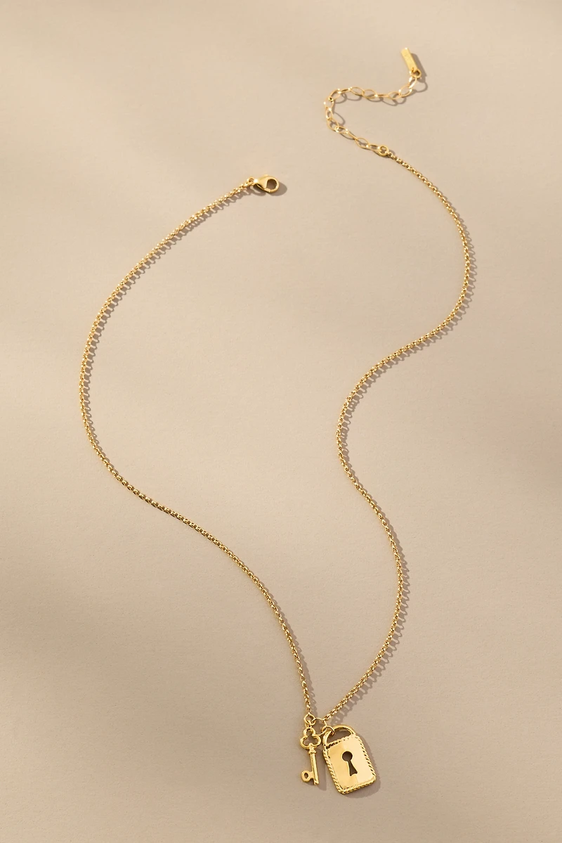 Chan Luu Mini Padlock Necklace