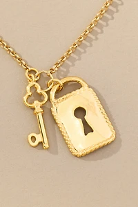 Chan Luu Mini Padlock Necklace