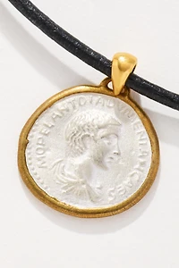 Chan Luu Coin Leather Necklace