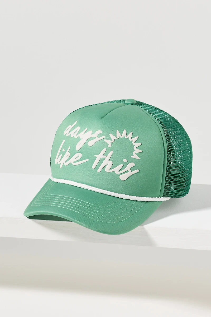 Outdoorsy Conversational Trucker Hat