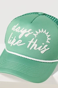Outdoorsy Conversational Trucker Hat