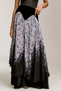 Muma Wisteria Lyra Jersey Maxi Skirt