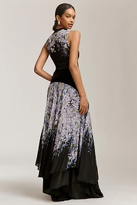 Muma Wisteria Lyra Jersey Maxi Skirt