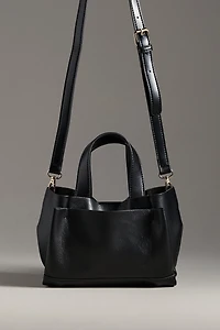 Faux-Leather Tote Bag
