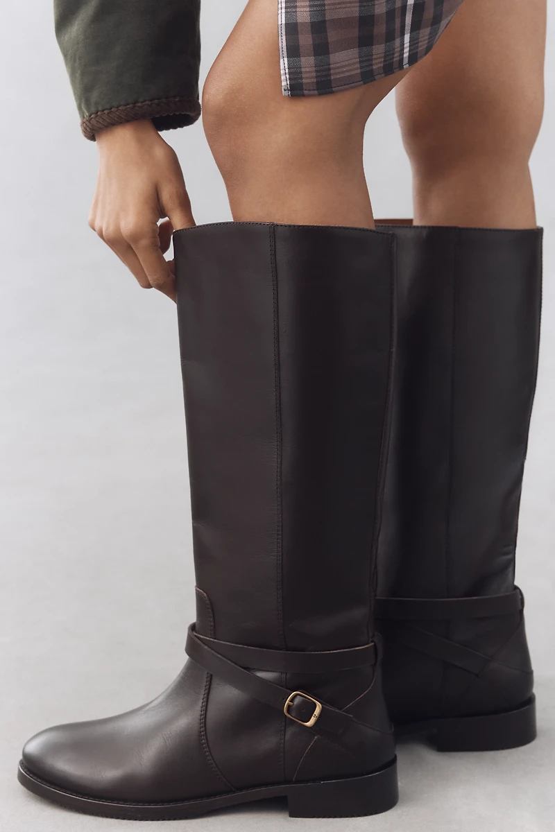 Frye Melissa Belted Riding Boots