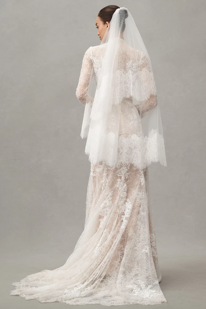 Watters Frances Fingertip Veil