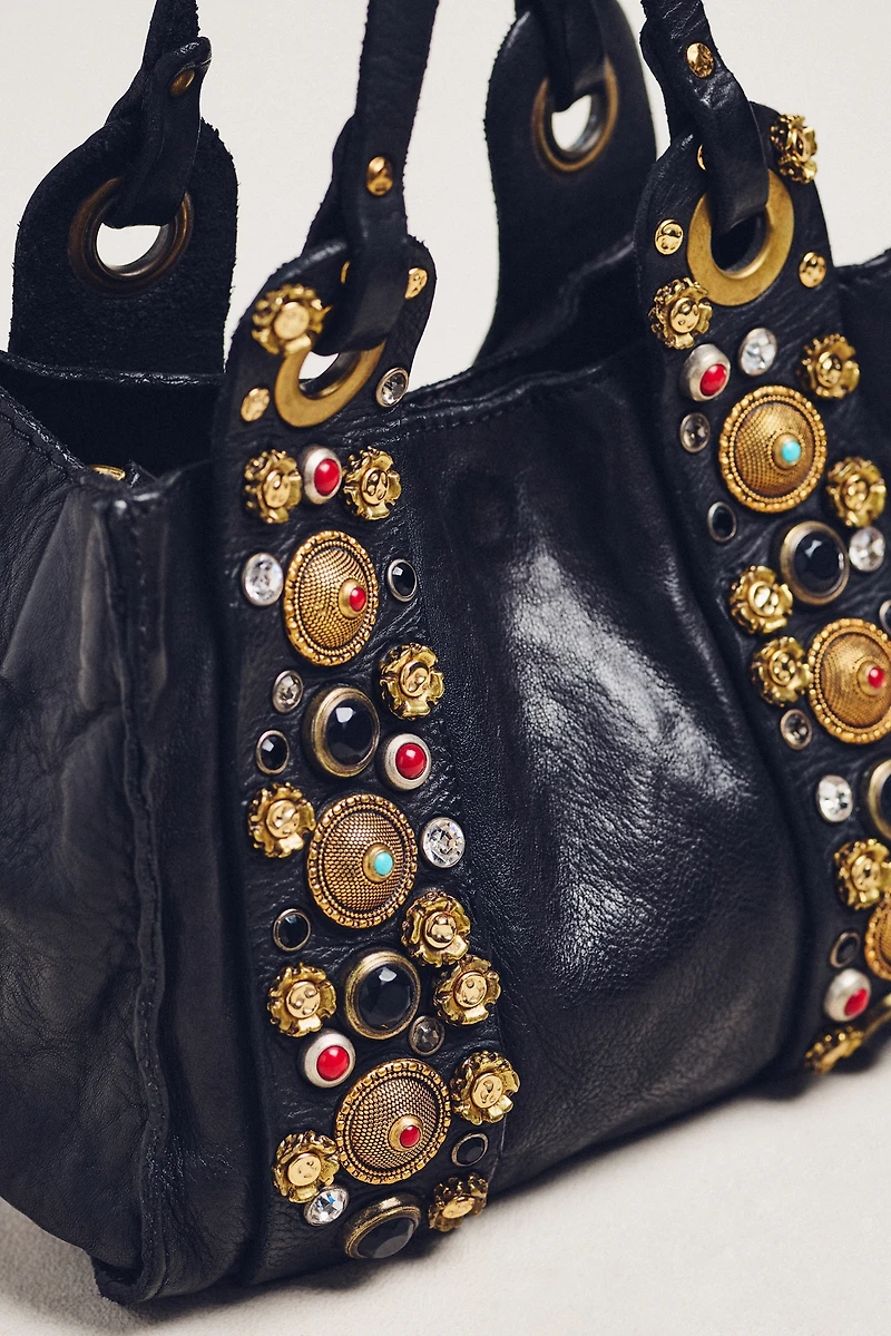 Campomaggi Dafne Studded Crossbody Bag