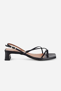 Intentionally Blank Fifi Slingback Block Heels