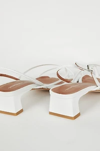 Intentionally Blank Fifi Slingback Block Heels