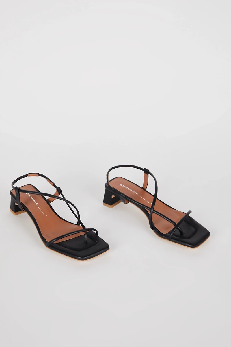 Intentionally Blank Anca Slingback Heels