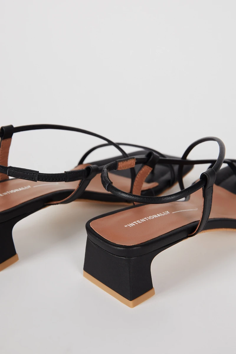 Intentionally Blank Anca Slingback Heels