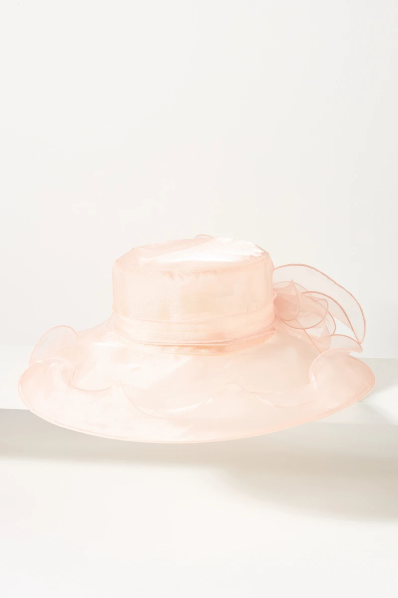 San Diego Hat Co. Organza Wide-Brim