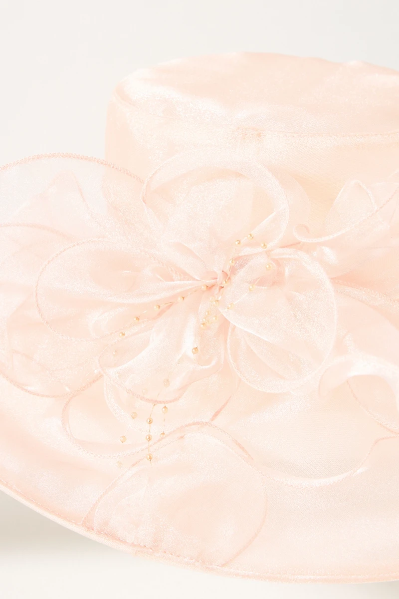 San Diego Hat Co. Organza Wide-Brim